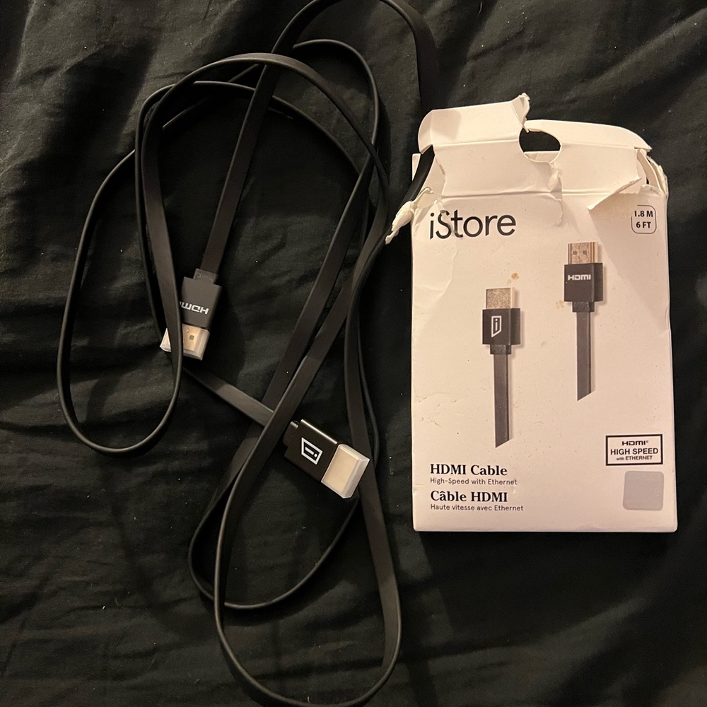 Black HDMI Cable